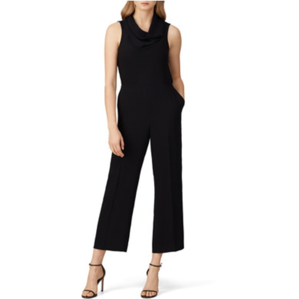 Club Monaco Black Cowl Neck Jumpsuit size 00